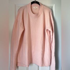 Lou & Grey pink sweater. Size small.